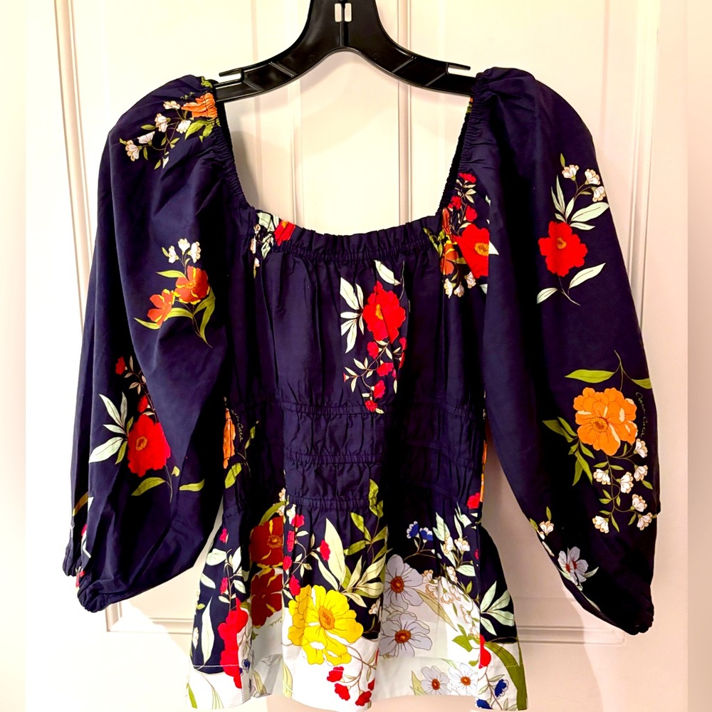 NWT- Cara Cara Everly Top - Floral Alley Size S
